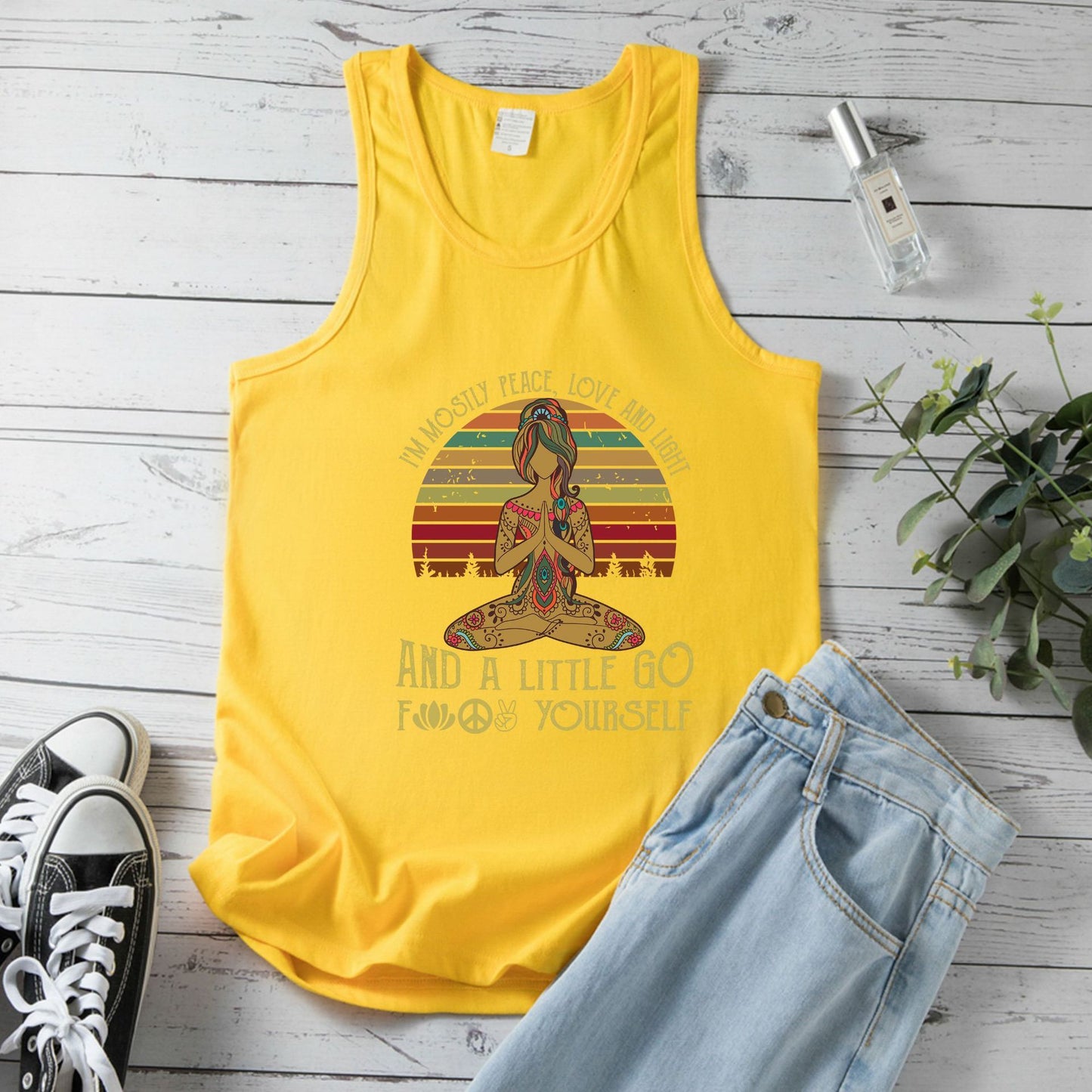 Yoga Vest Yellow