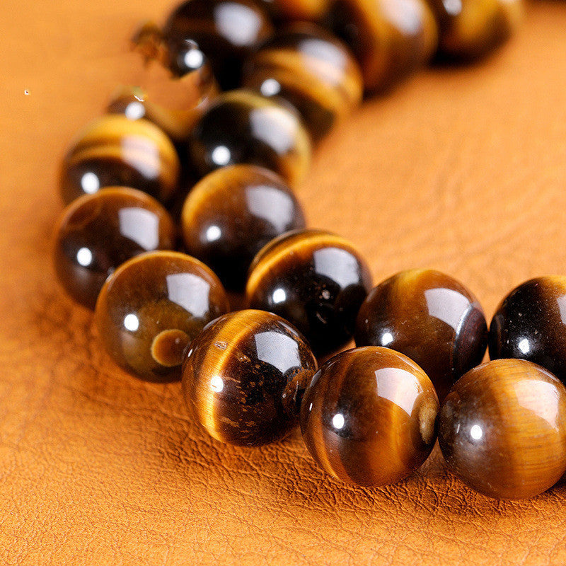 South African natural tiger's eye Yellow