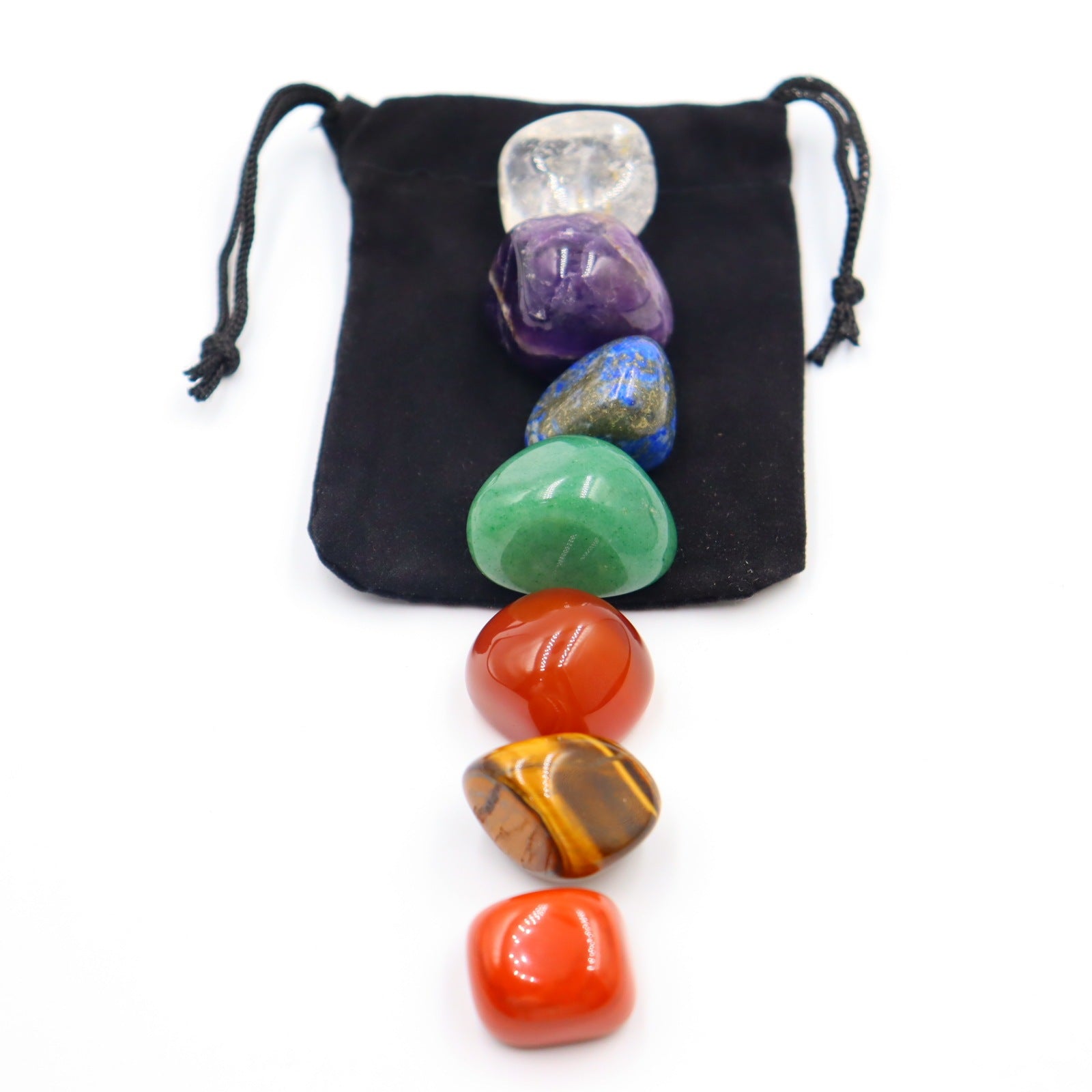 Seven Chakra Natural Stone Set