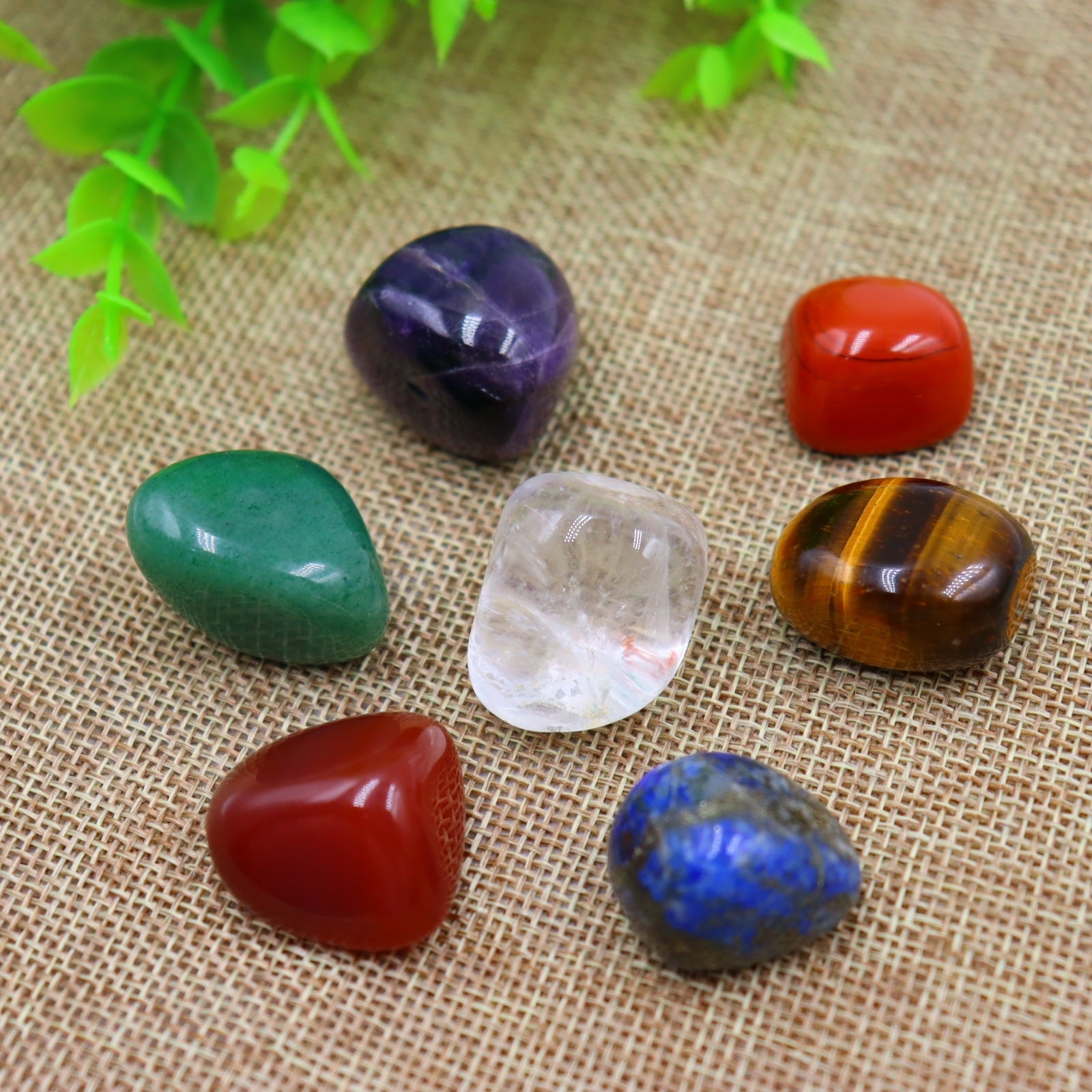 Seven Chakra Natural Stone Set