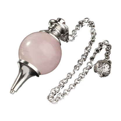 Crystal Ball Pendulum Pink