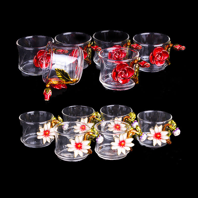 Crystal Glass Tea Set