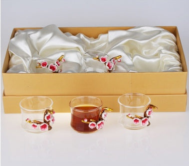 Crystal Glass Tea Set