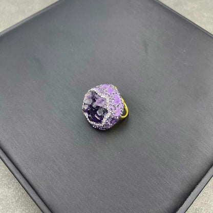 Natural Raw Gemstone Amethyst Jewellery