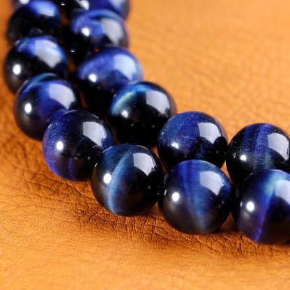 South African natural tiger's eye Blue