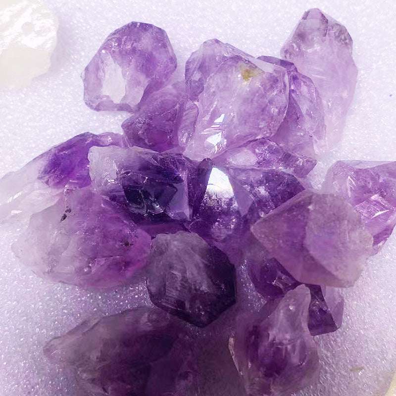 Natural Crystal Raw Crushed Stone Amethyst