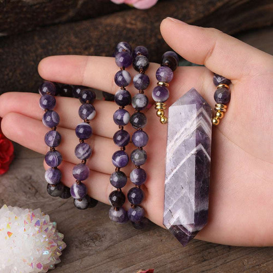 Natural Dream Amethyst Pendant