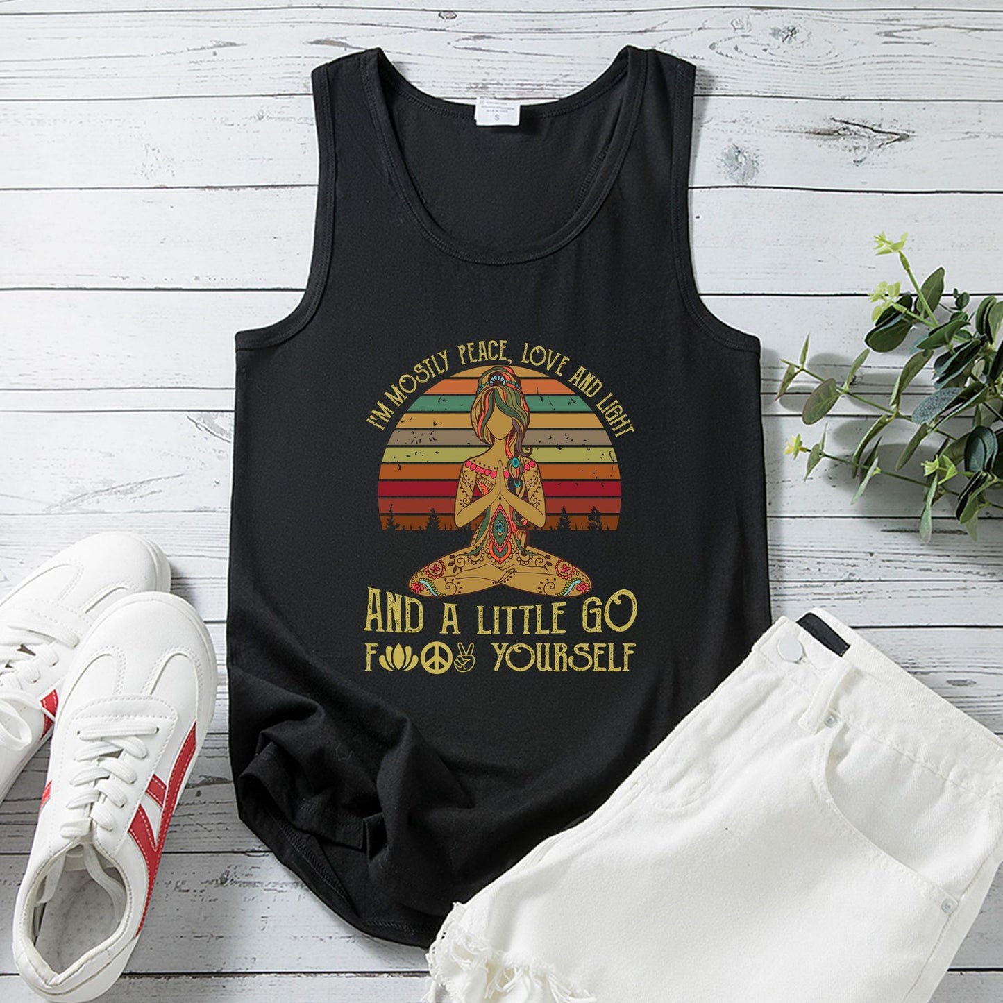 Yoga Vest Black