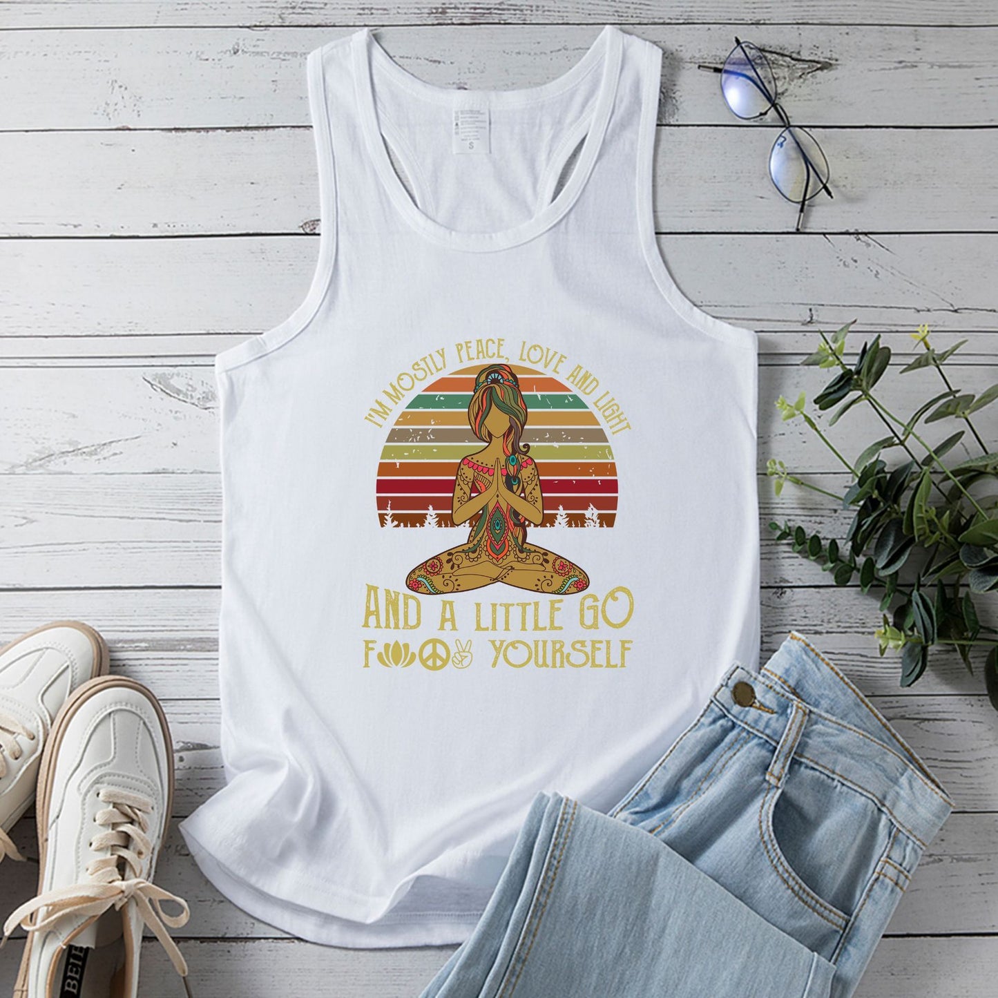 Yoga Vest White