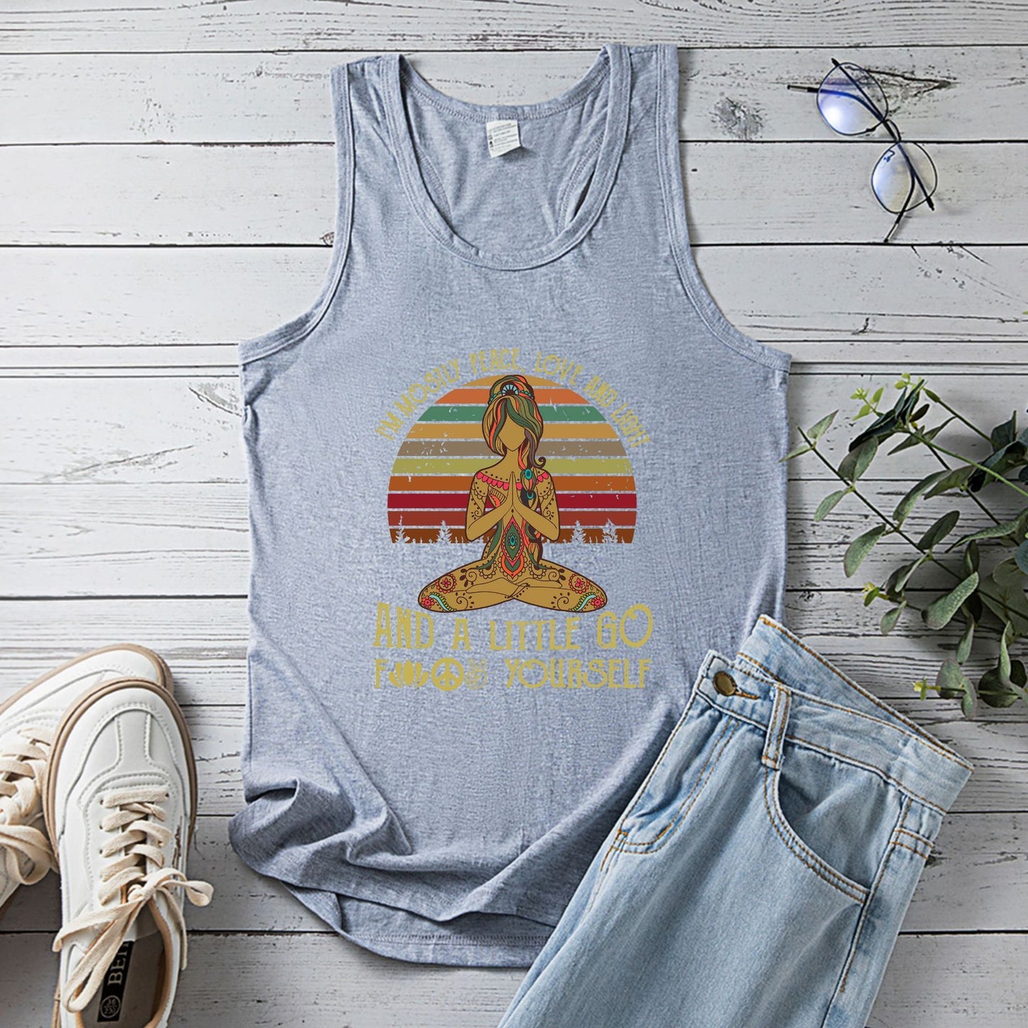 Yoga Vest Gray