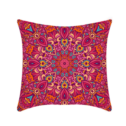 Retro Ethnic Style Mandala Pillow Cover 01p04 Style 45x45cm