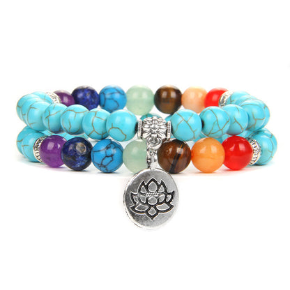 Seven Chakra Yoga Energy Bracelets O