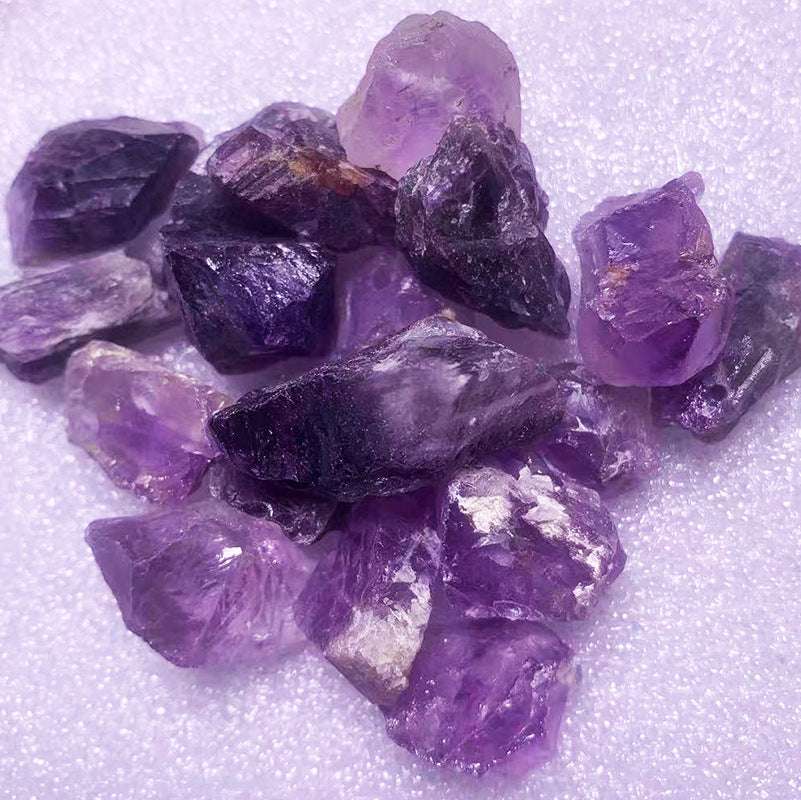 Natural Crystal Raw Crushed Stone Amethyst