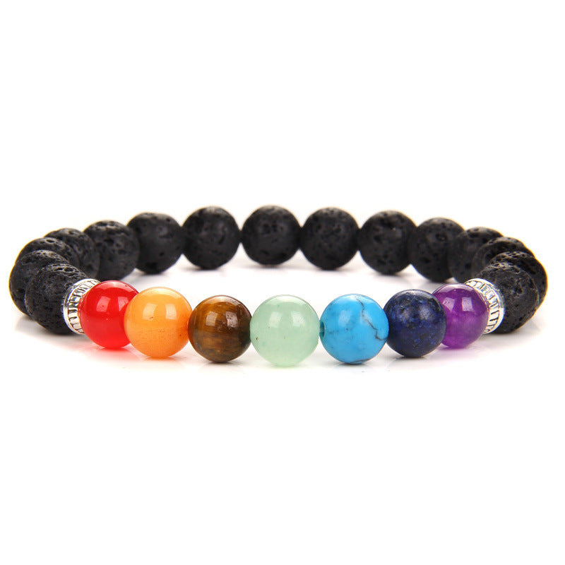 Seven Chakra Yoga Energy Bracelets J